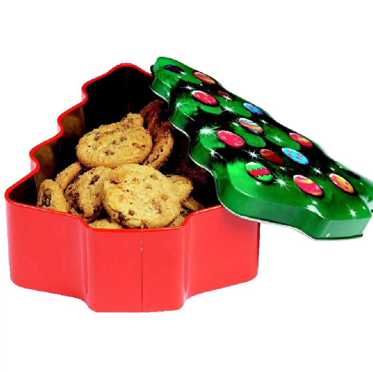Boîte métal sapin de Noël>Gifi Cheap