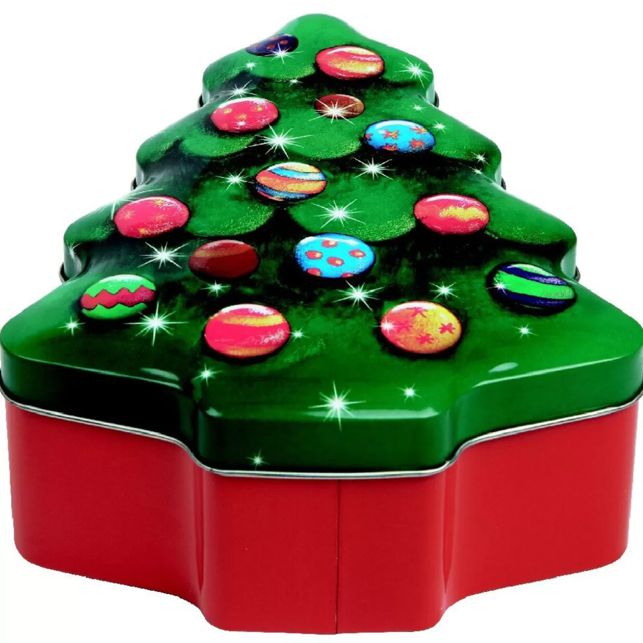 Boîte métal sapin de Noël>Gifi Cheap