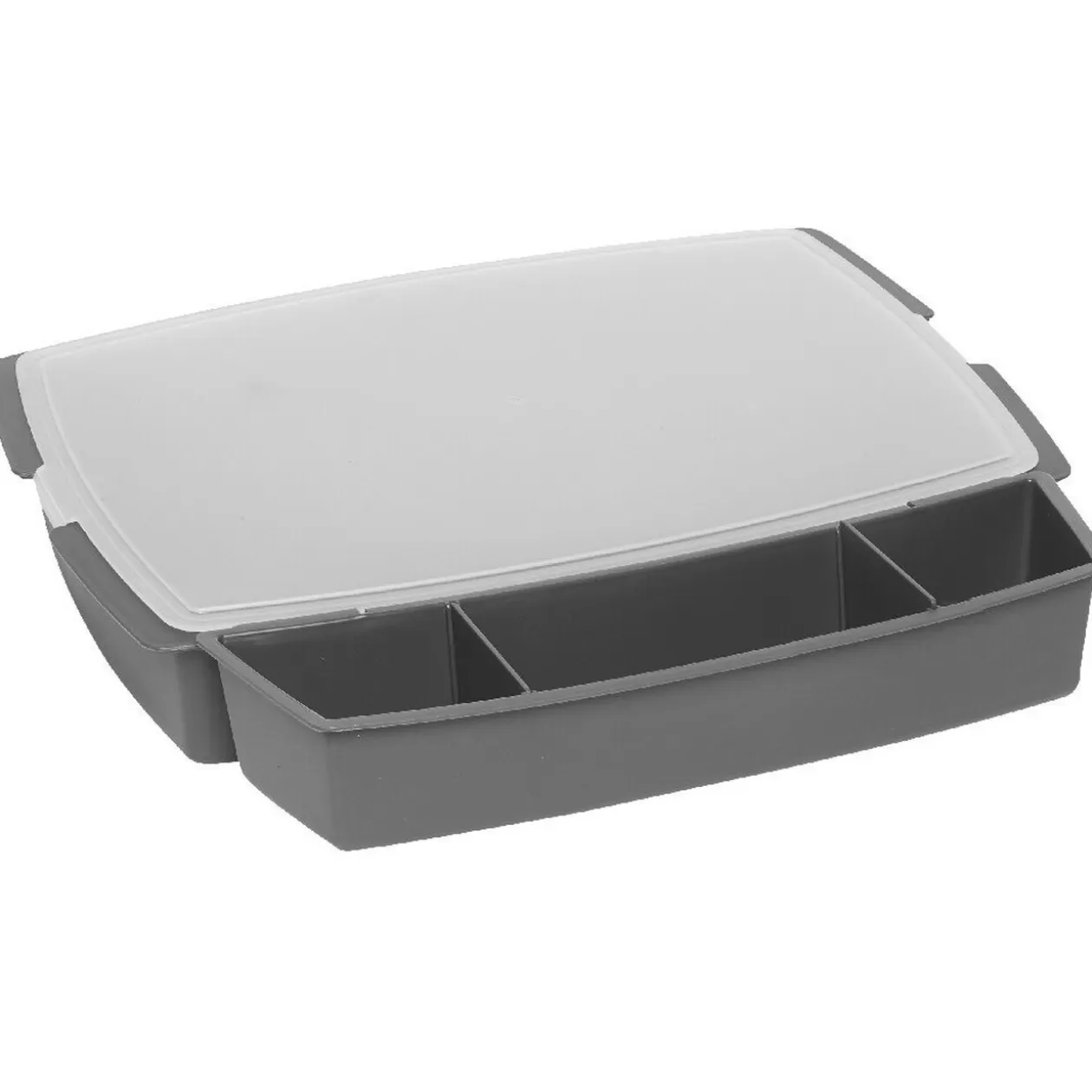 Gifi Boîte plastique spécial barbecue x2< Vaisselle Et Accessoires De Table
