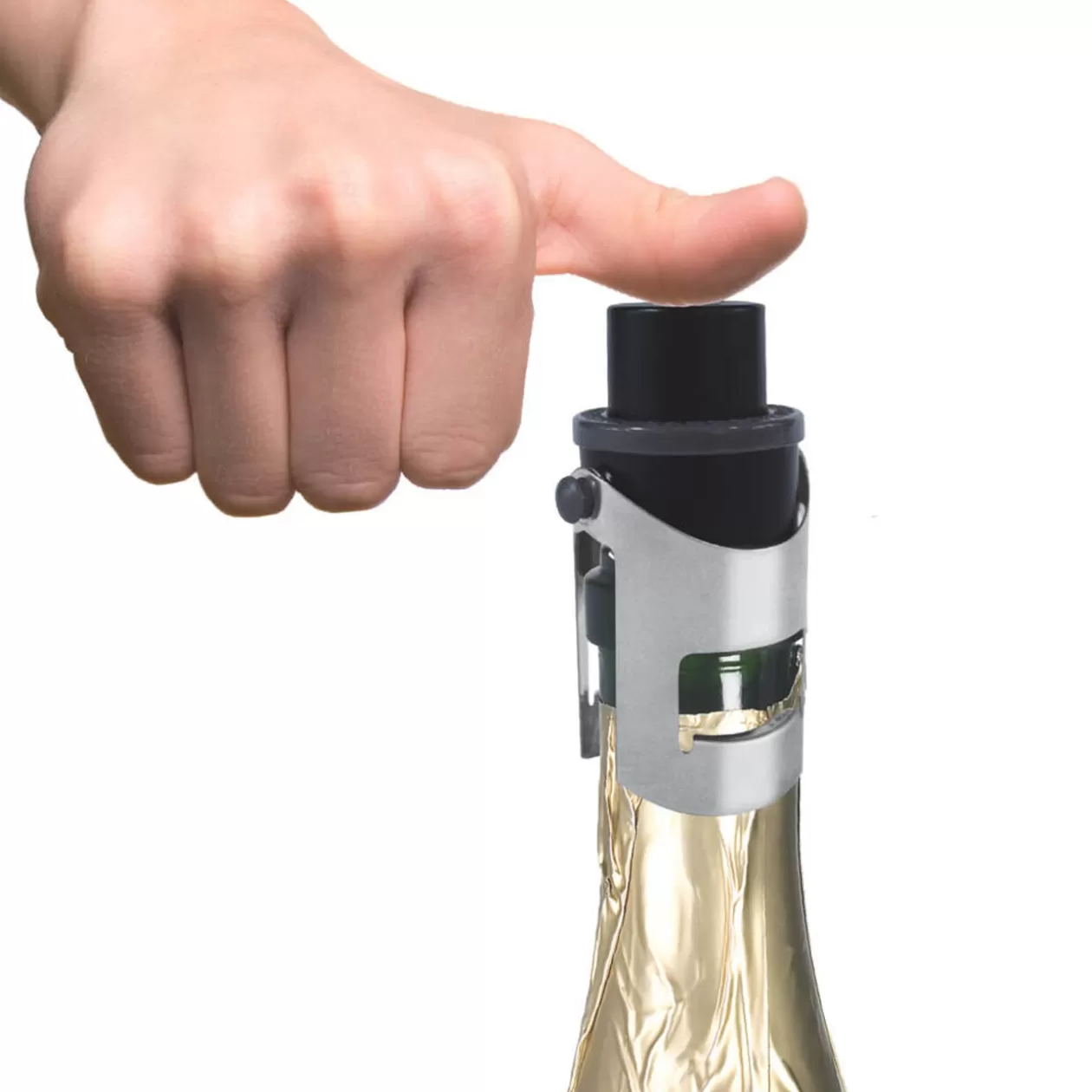 Bouchon pour boisson pétillabte acier>Gifi Store