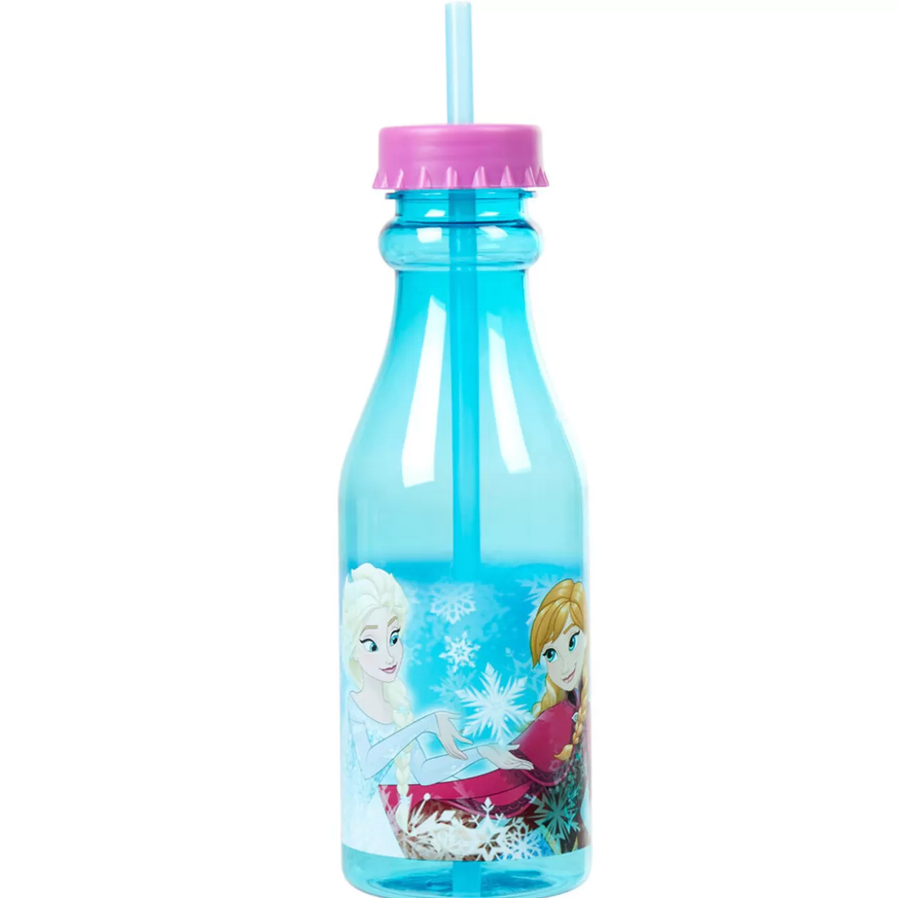 Gifi Bouteille avec paille La Reine des Neiges< Vaisselle Et Accessoires De Table