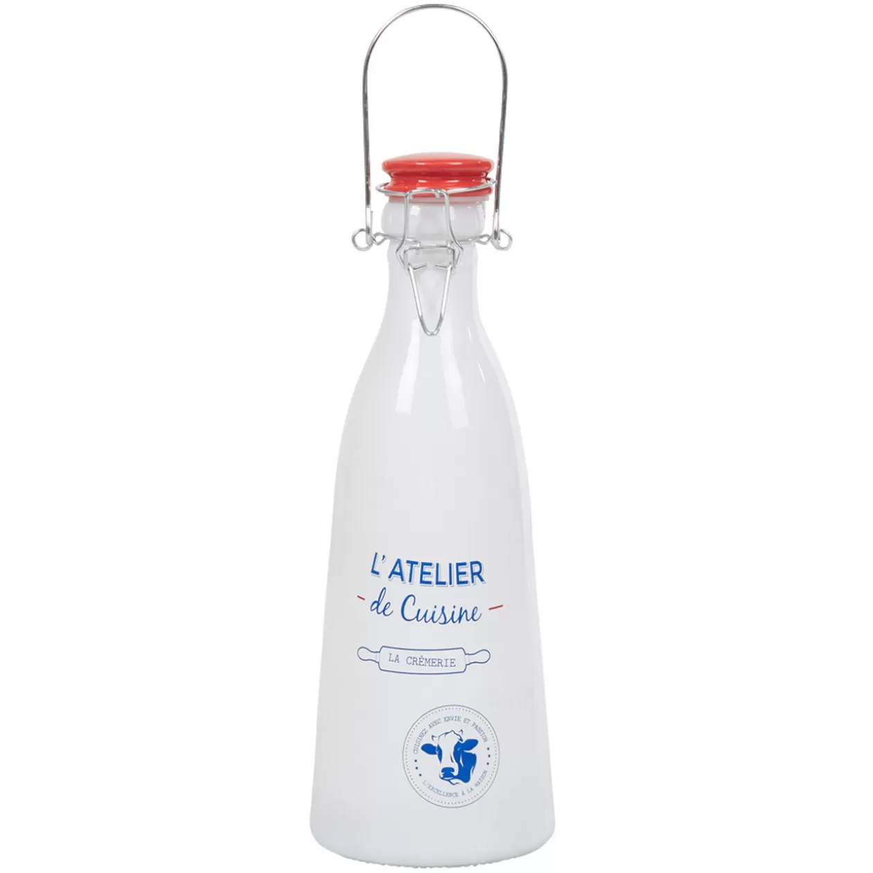 Bouteille de lait avec bouchon design L'atelier de cuisine>Gifi Shop