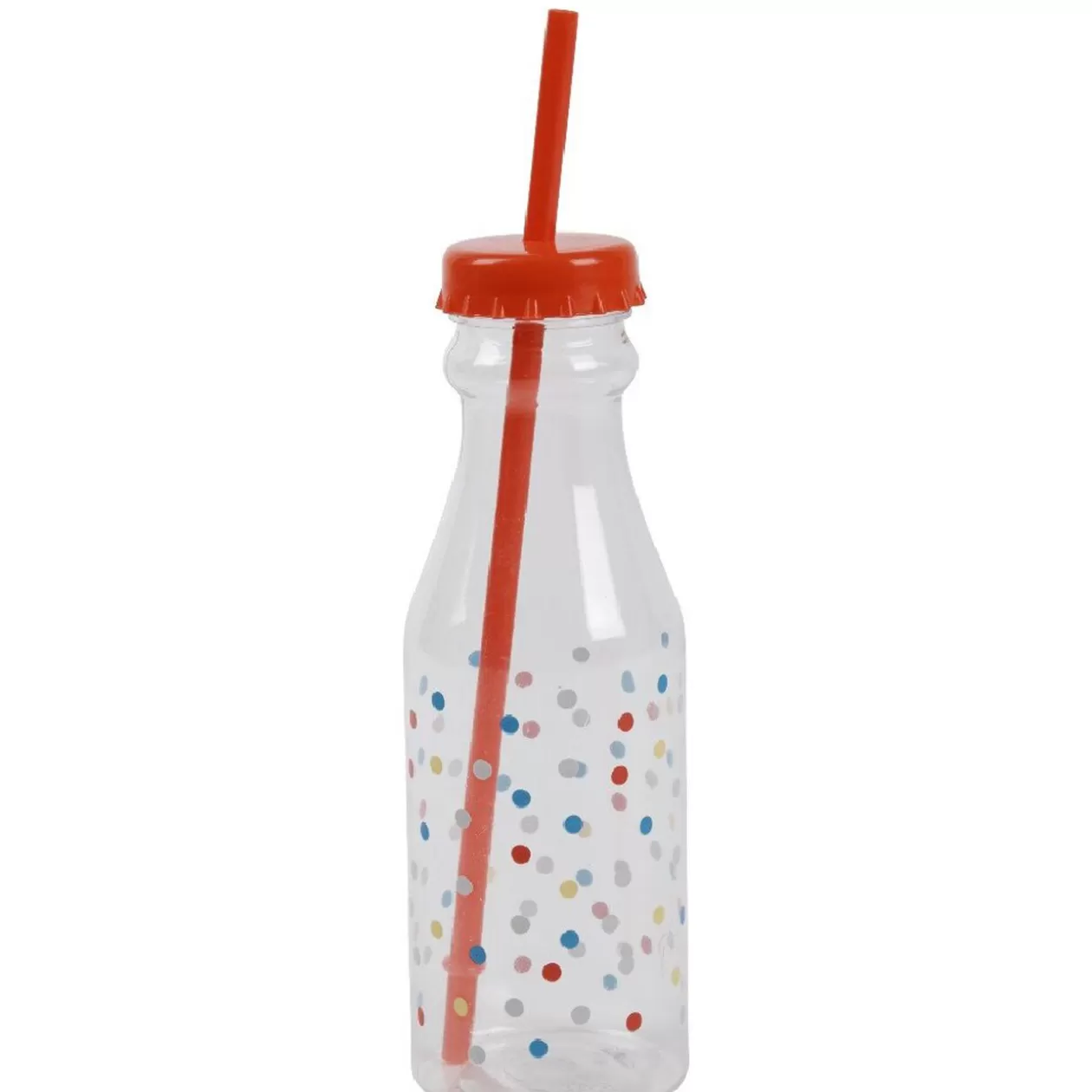 Bouteille en plastique avec paille>Gifi Best