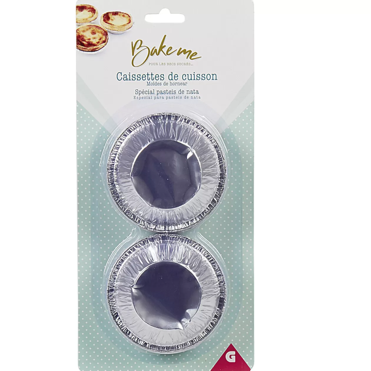 Gifi Caissette pour pastel de nata x30< Cuisson
