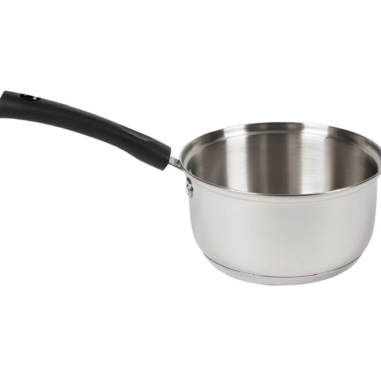 Gifi Casserole antiadhésive inox poignée bakélite noire< Cuisson