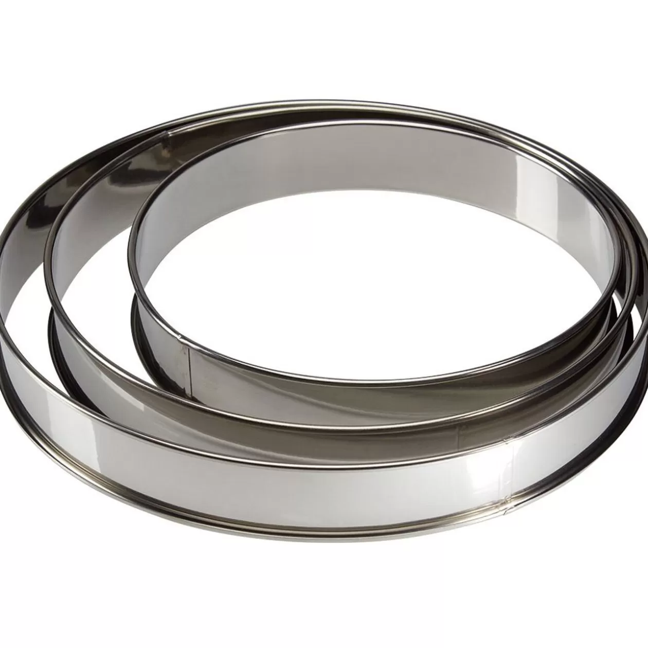 Gifi Cercle à pâtisserie en inox x3< Cuisson