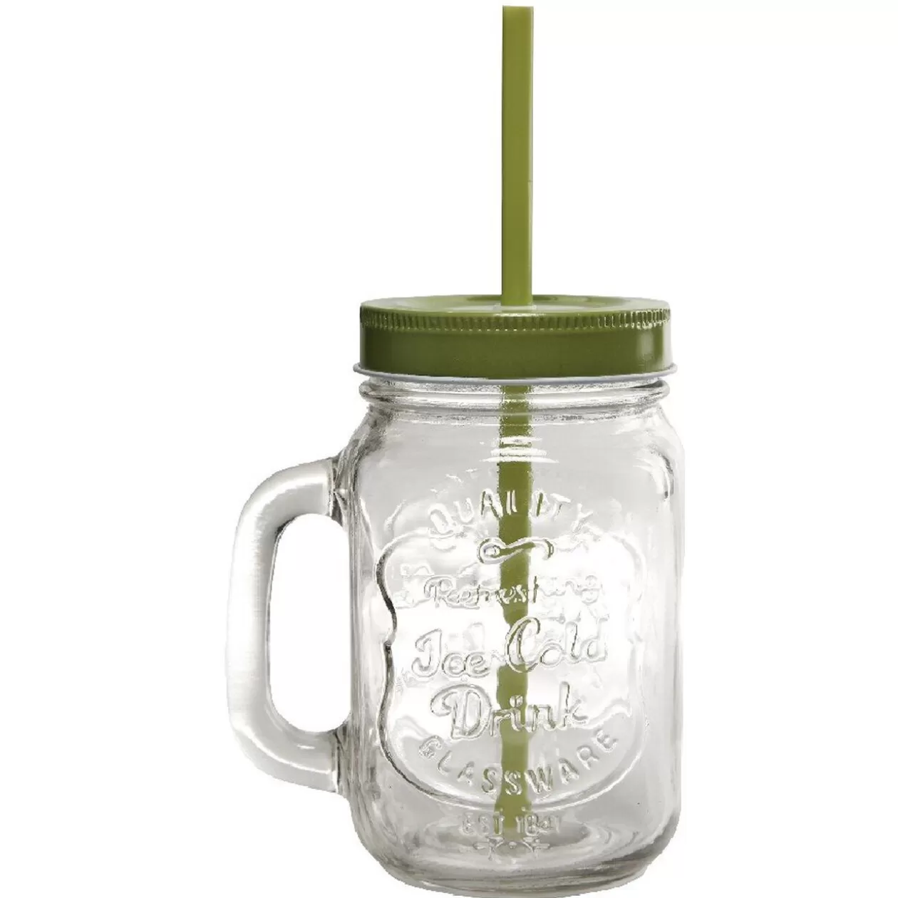 Chope transparente avec couvercle coloré et paille X 6>Gifi Flash Sale