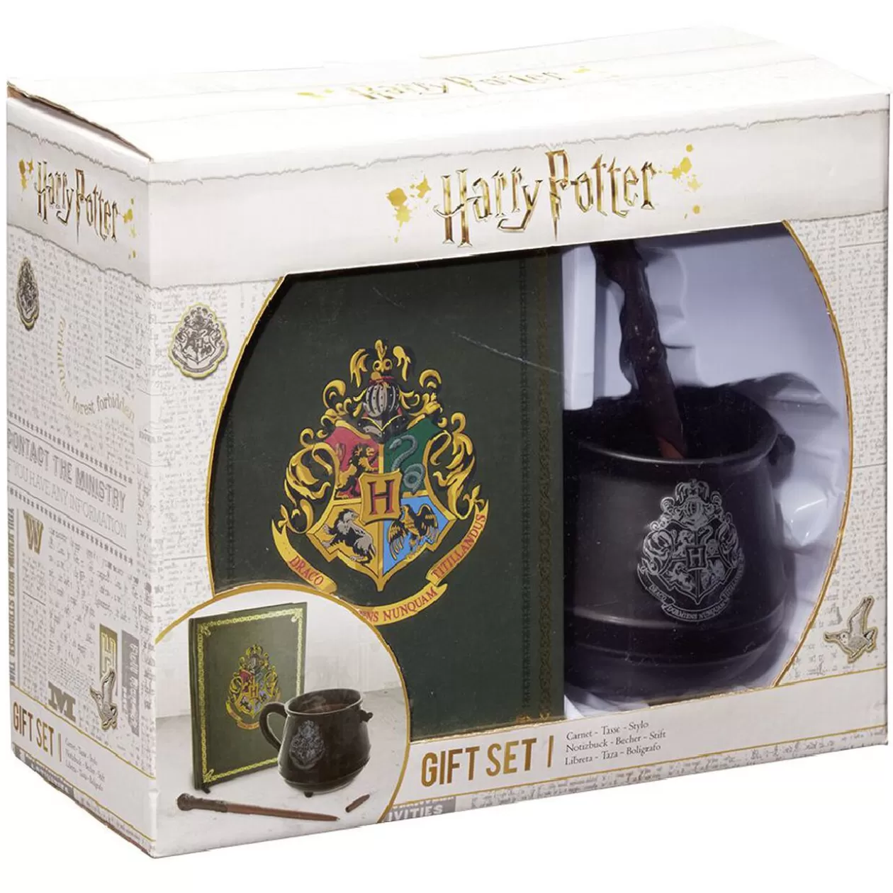 Coffret cadeau Mug avec carnet et stylo Harry Potter>Gifi Outlet