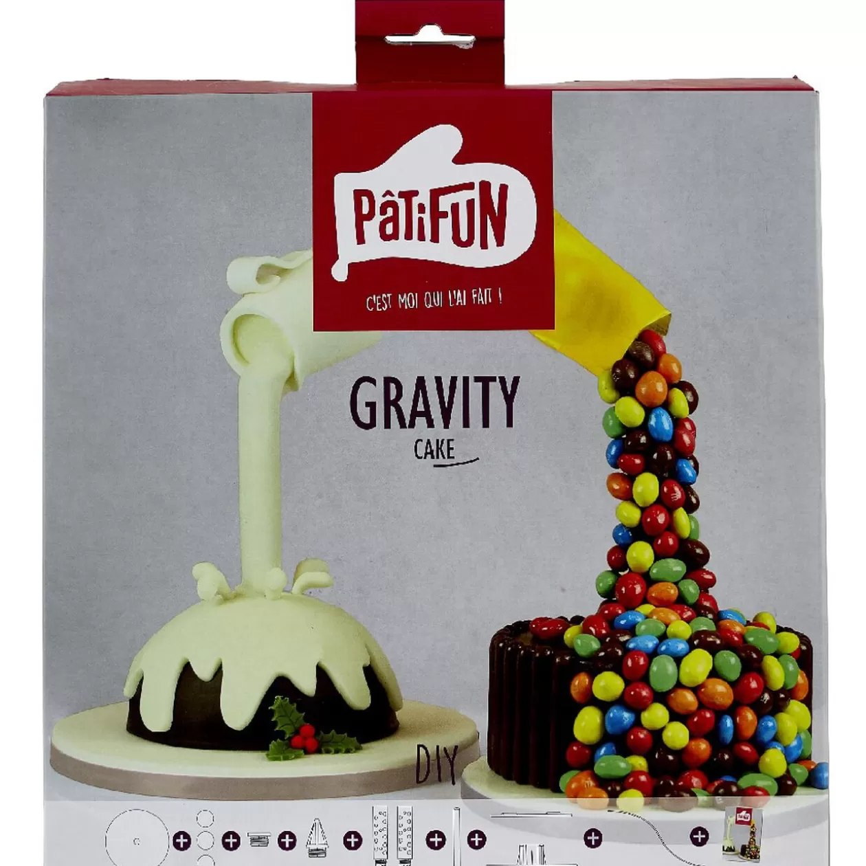 Gifi Coffret montage gâteau fontaine< Préparation Culinaire