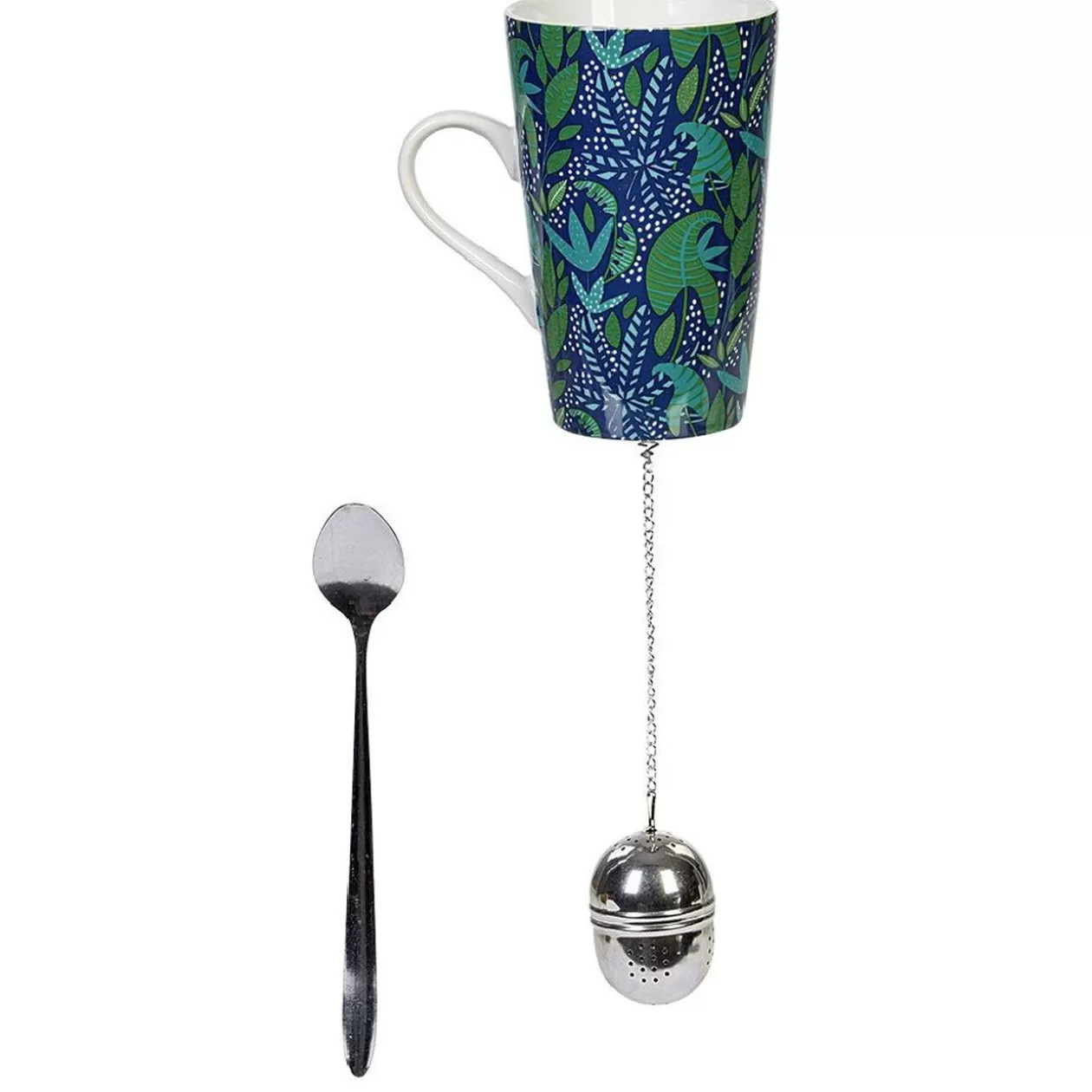 Gifi Coffret Mug 45cl infuseur à thé et cuillere< Vaisselle Et Accessoires De Table