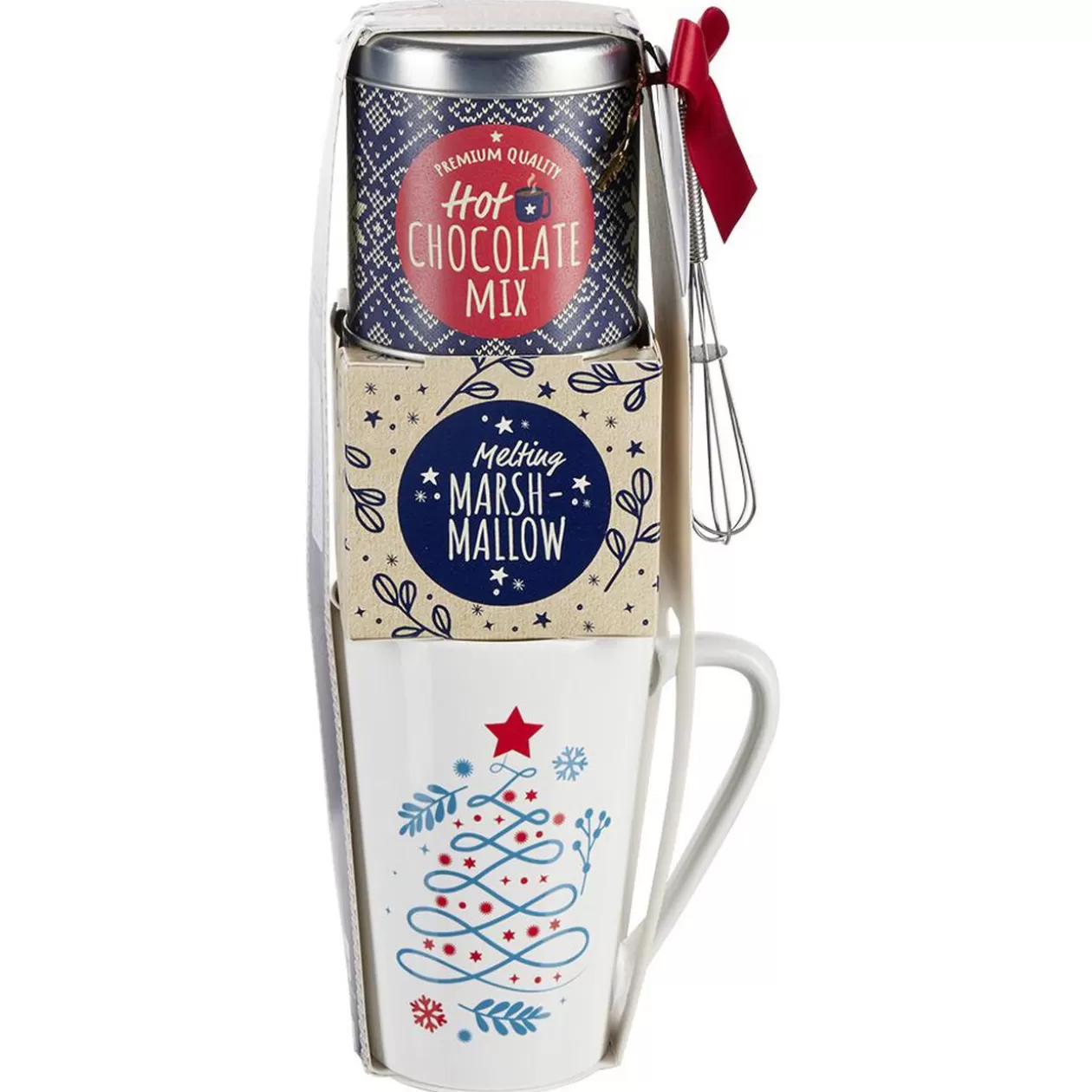 Coffret Mug XXL avec boisson et gourmandises Noël Scandinave>Gifi Best Sale