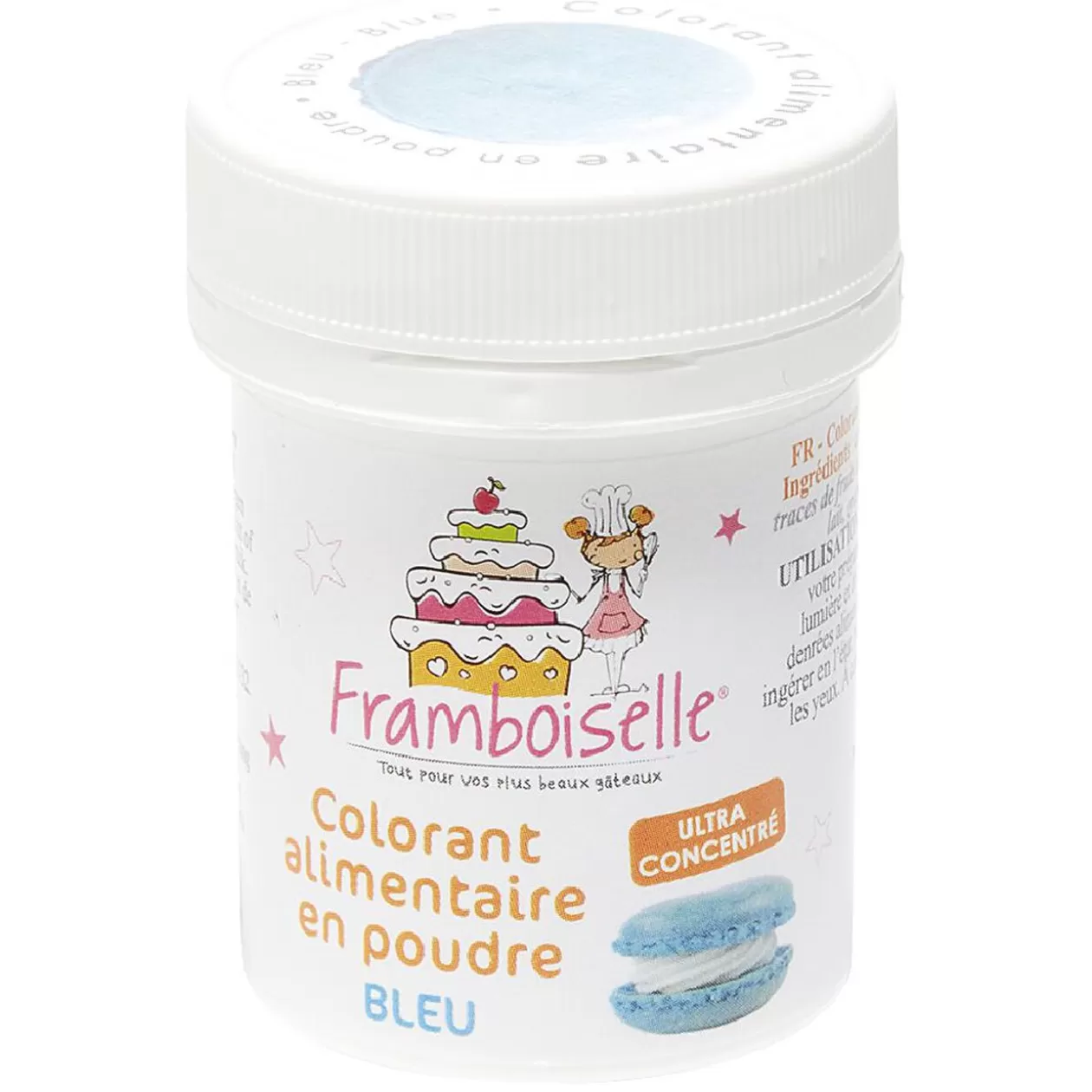 Gifi Colorant alimentaire en poudre bleu< Préparation Culinaire