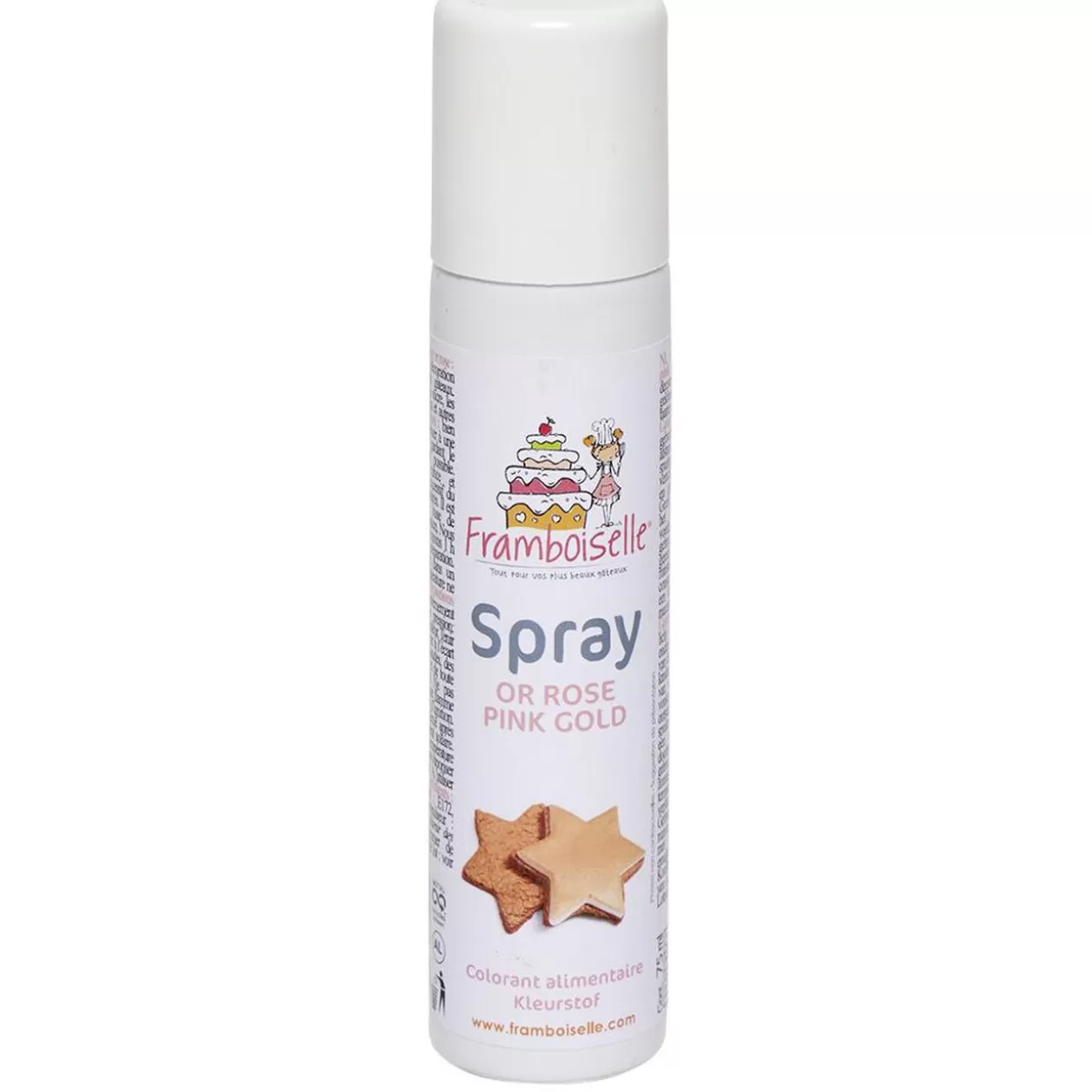 Gifi Colorant alimentaire spray rose doré 75 ml< Préparation Culinaire
