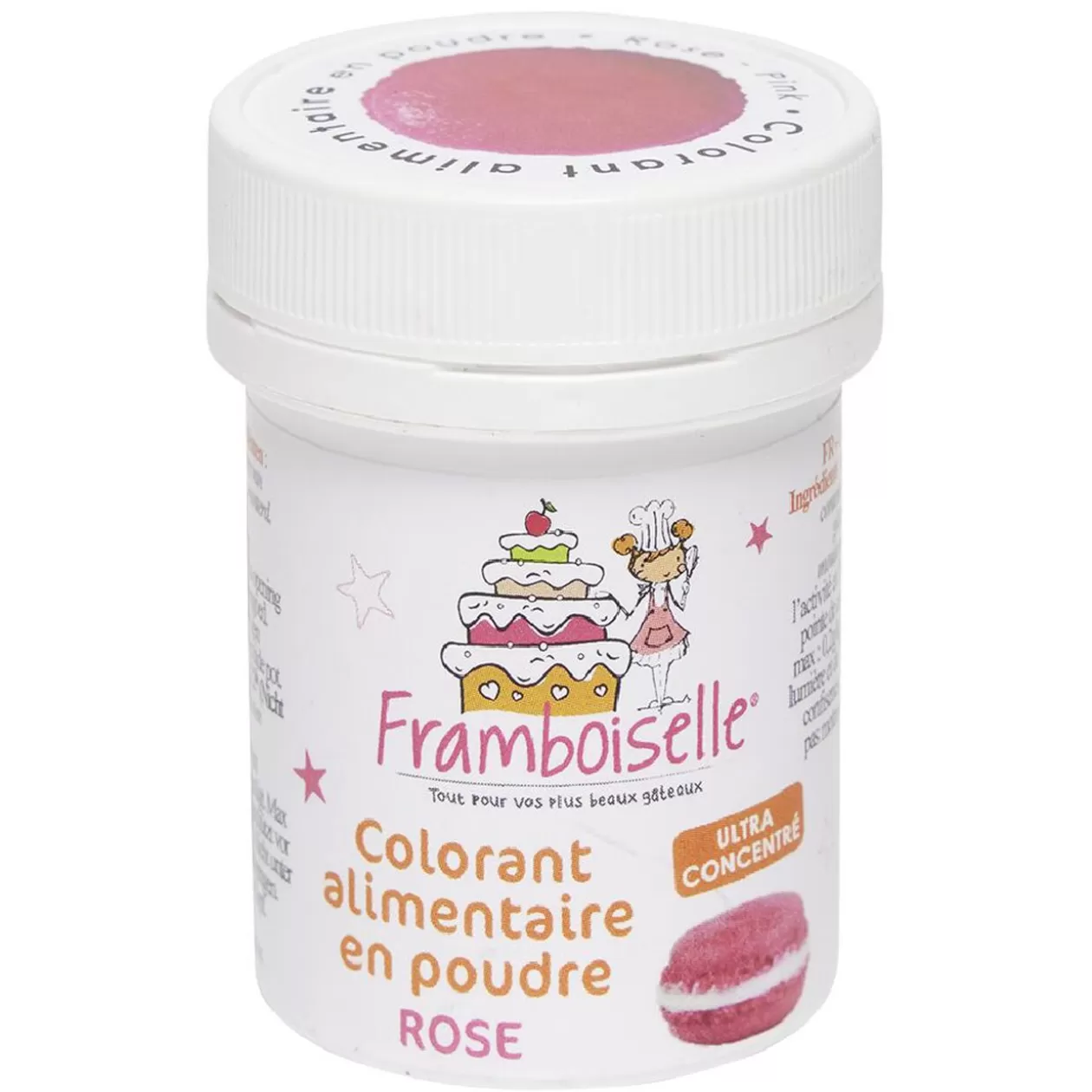Gifi Colorant artificiel poudre rose 5g< Préparation Culinaire
