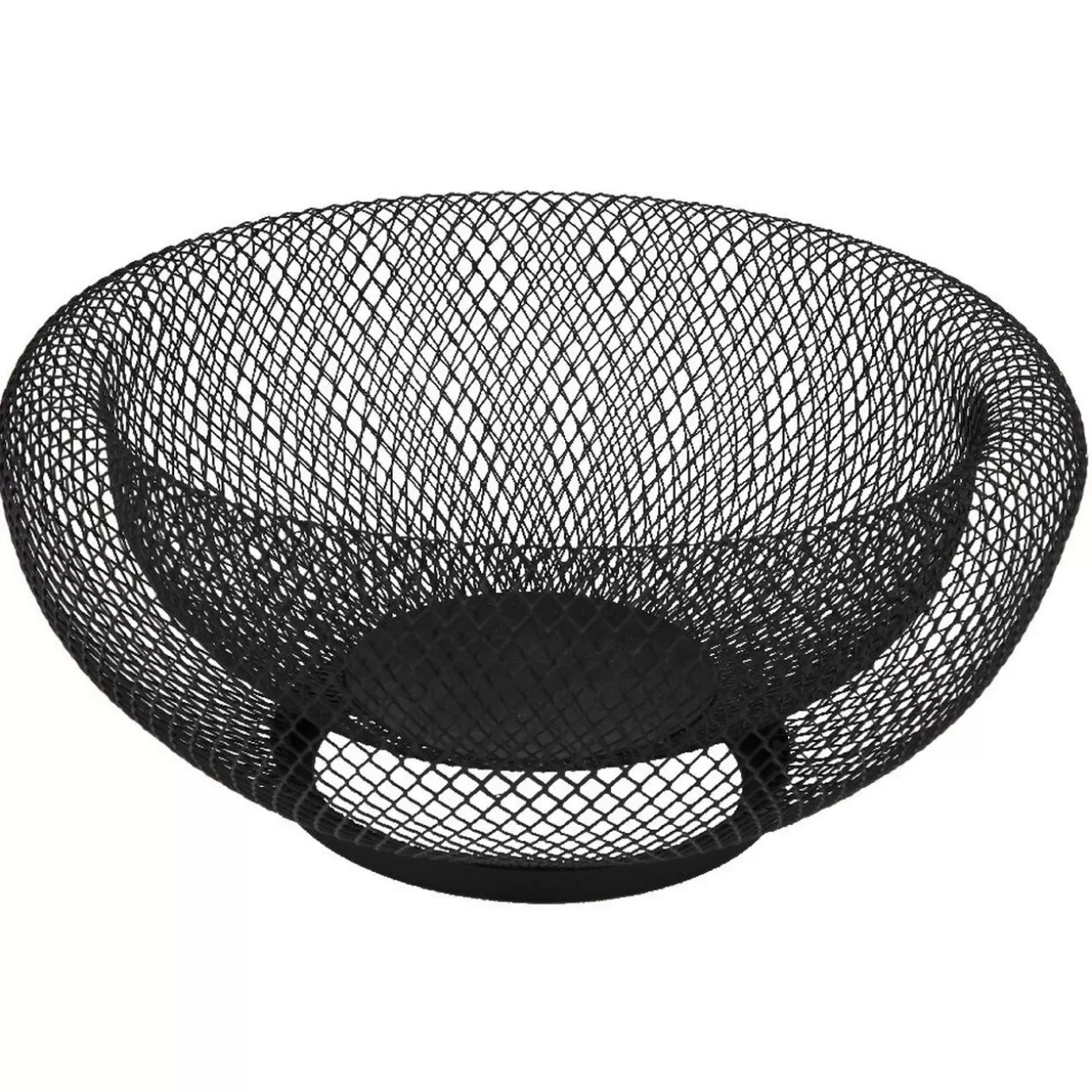 Gifi Corbeille ronde en métal grillagé noir< Conservation Alimentaire