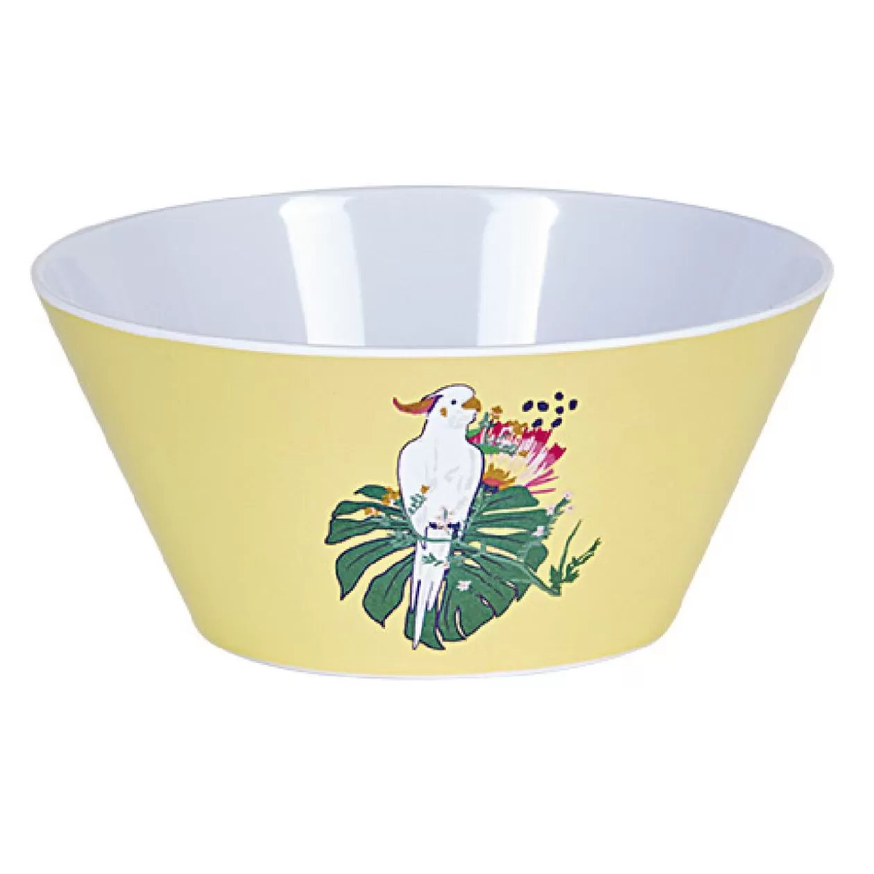 Coupelle décor oiseau et feuille jaune ou verte>Gifi Best