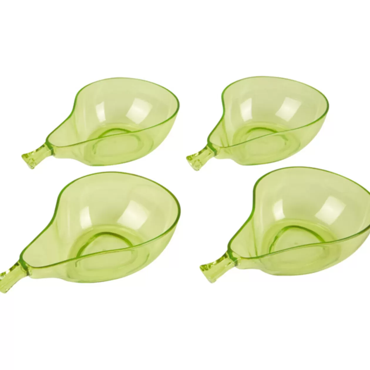 Coupelle design poire verte x4>Gifi Online