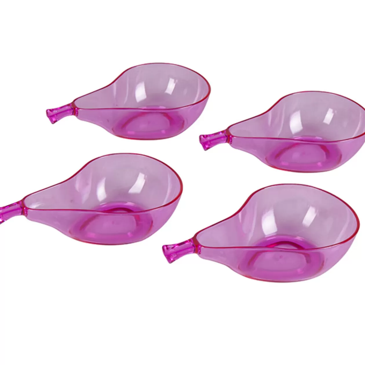 Coupelle design poire violette x4>Gifi Best