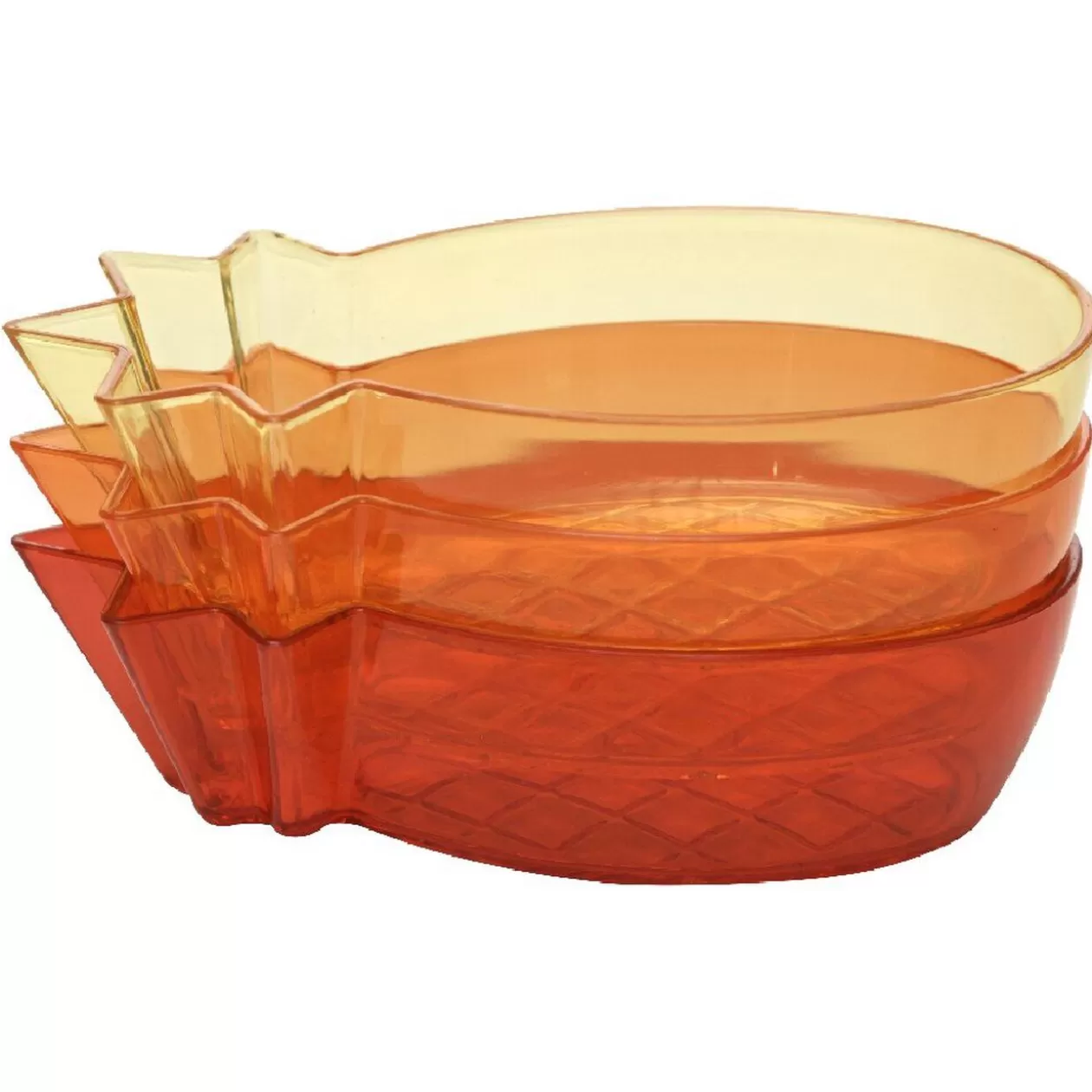 Coupelle plastique ananas x3>Gifi Outlet