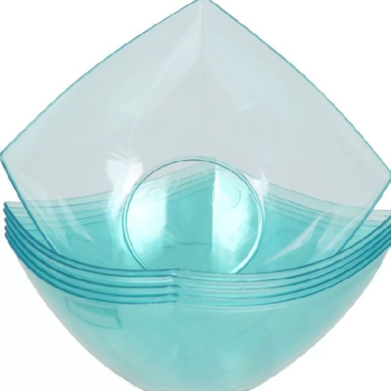 Gifi Coupelle plastique bleu transparent x6< Vaisselle Et Accessoires De Table