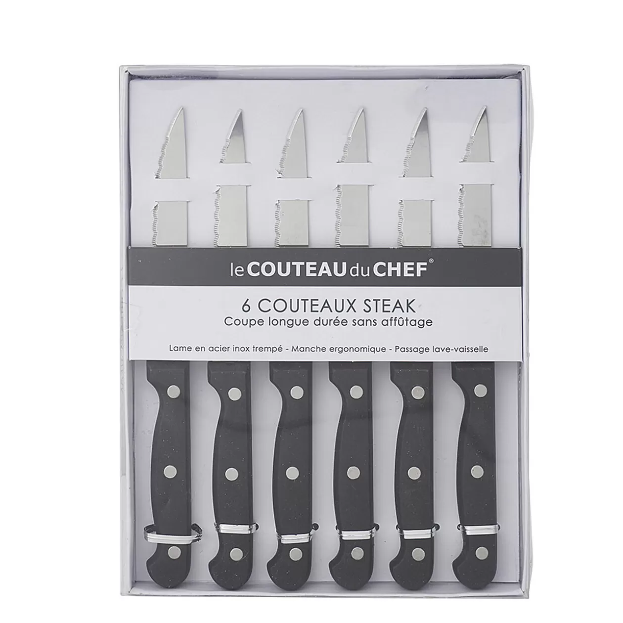 Couteau à steak x 6>Gifi Flash Sale