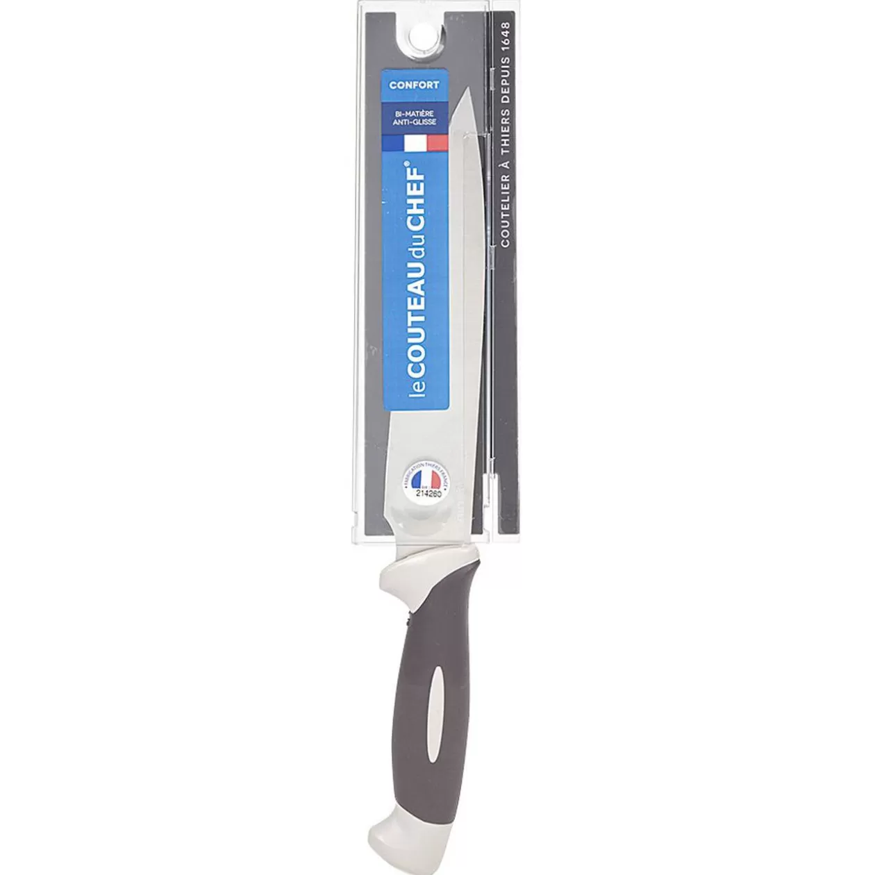 Gifi Couteau du chef bi matière lame inox 17 cm< Préparation Culinaire