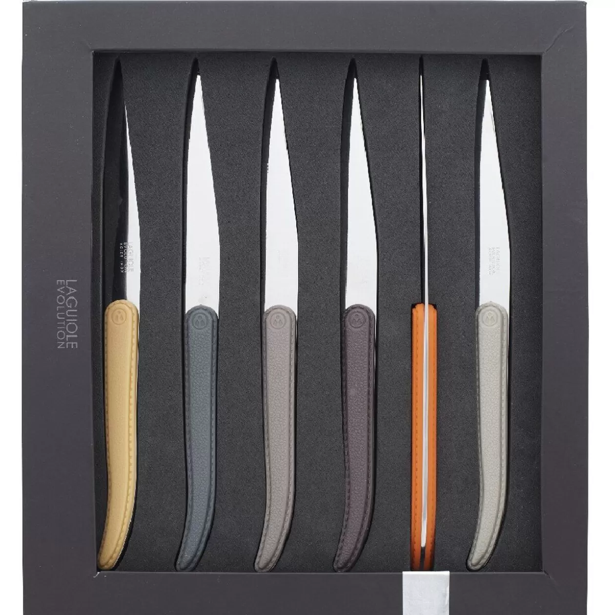 Couteau multicolore x6 laguiole>Gifi New