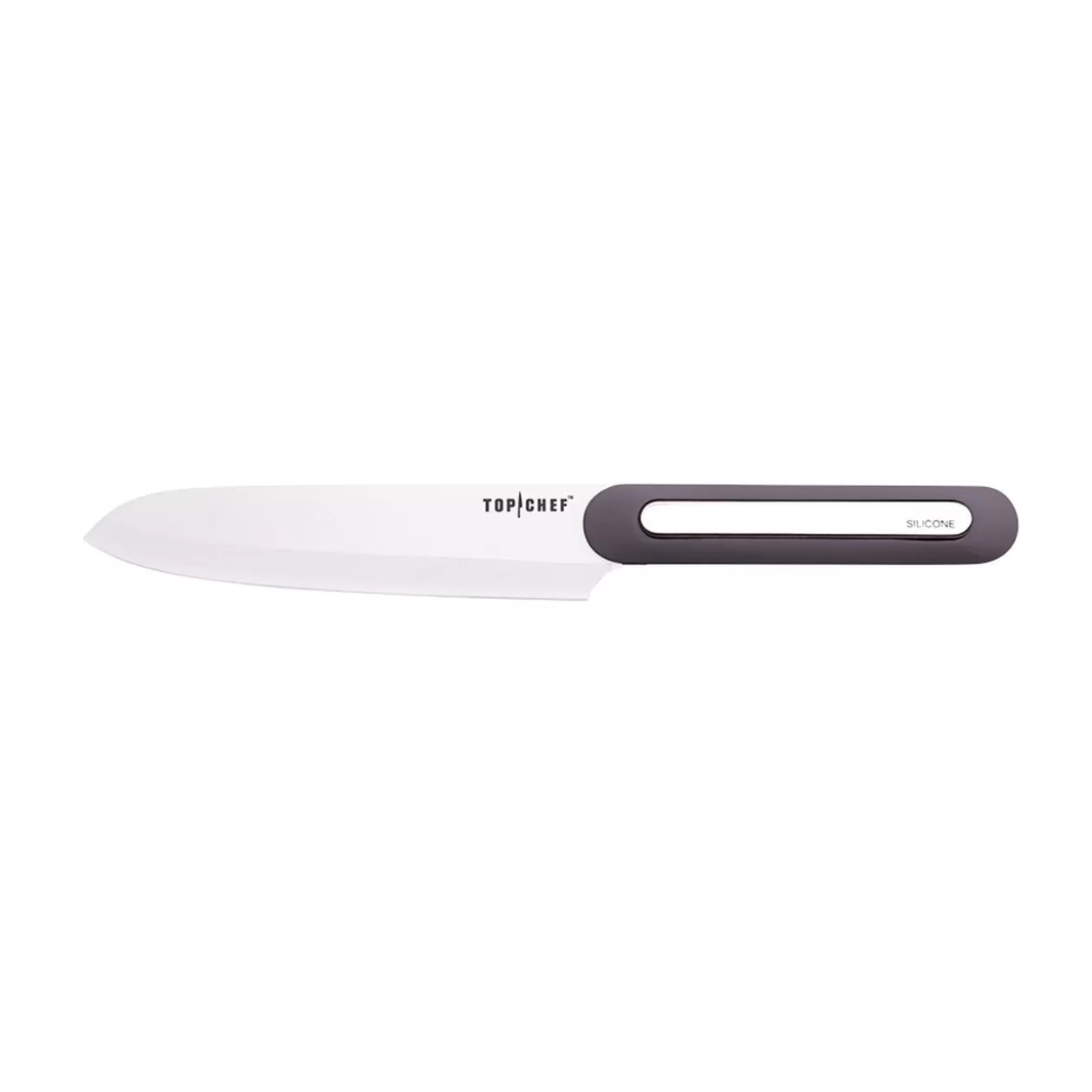 Gifi Couteau santuko en céramique manche silicone< Préparation Culinaire