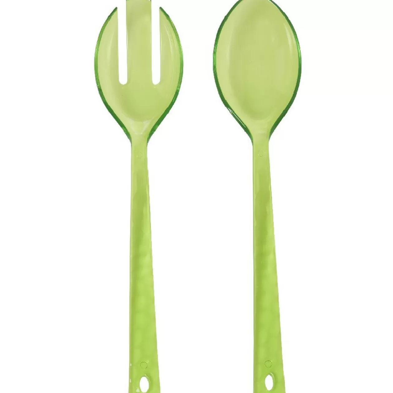 Gifi Couvert à salade vert martelé x2< Préparation Culinaire
