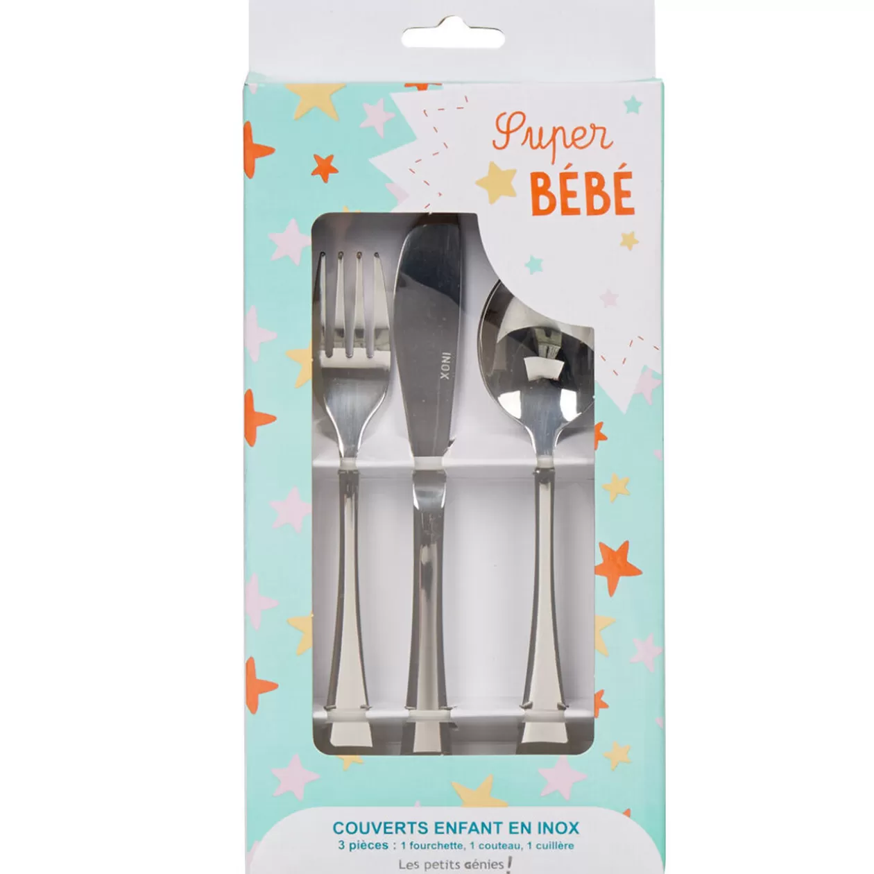 Gifi Couvert enfant design ours x3< Vaisselle Et Accessoires De Table