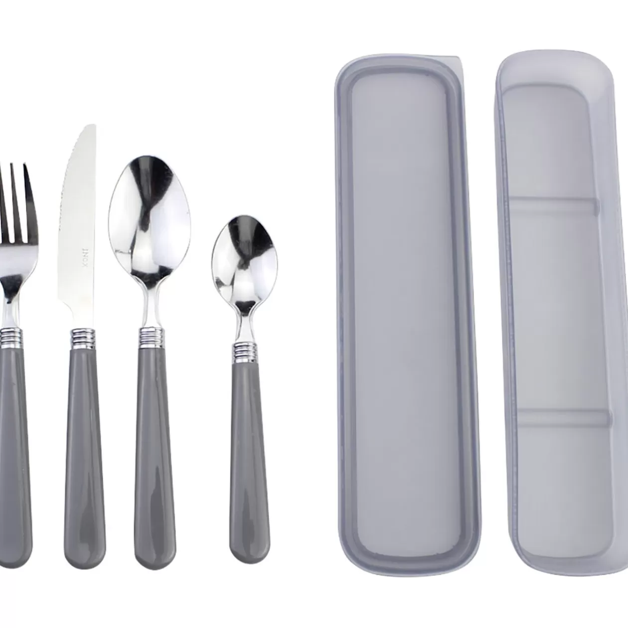 Couvert nomade x 4 avec boîte assortie>Gifi Best