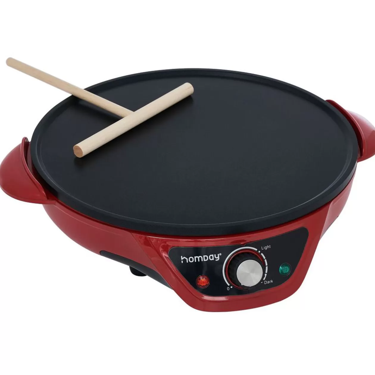 Gifi Crêpière électrique Homday 1200W Ø30cm< Petit Électroménager