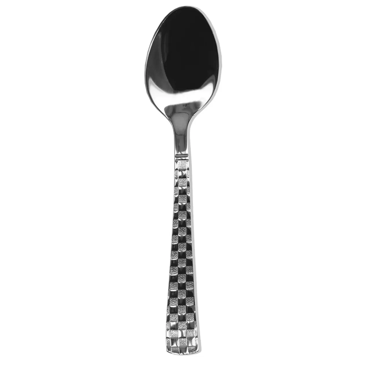 Gifi Cuillère à café inox design damier finition miroir< Vaisselle Et Accessoires De Table