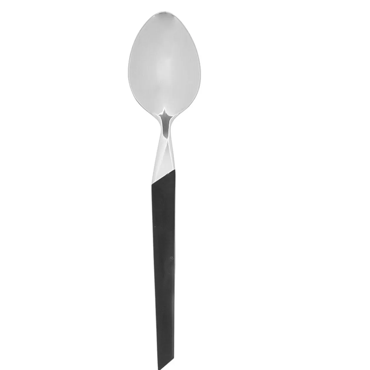 Cuillère à dessert Furtif manche noir>Gifi Shop