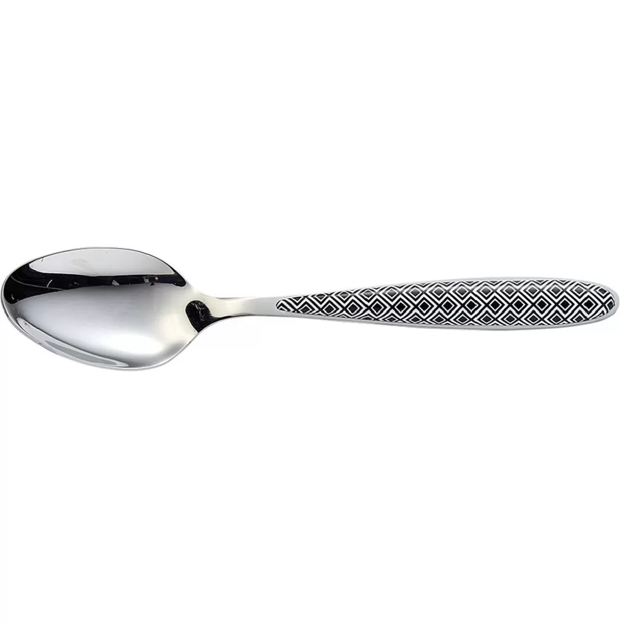 Cuillère à soupe Square noir et blanc>Gifi Shop