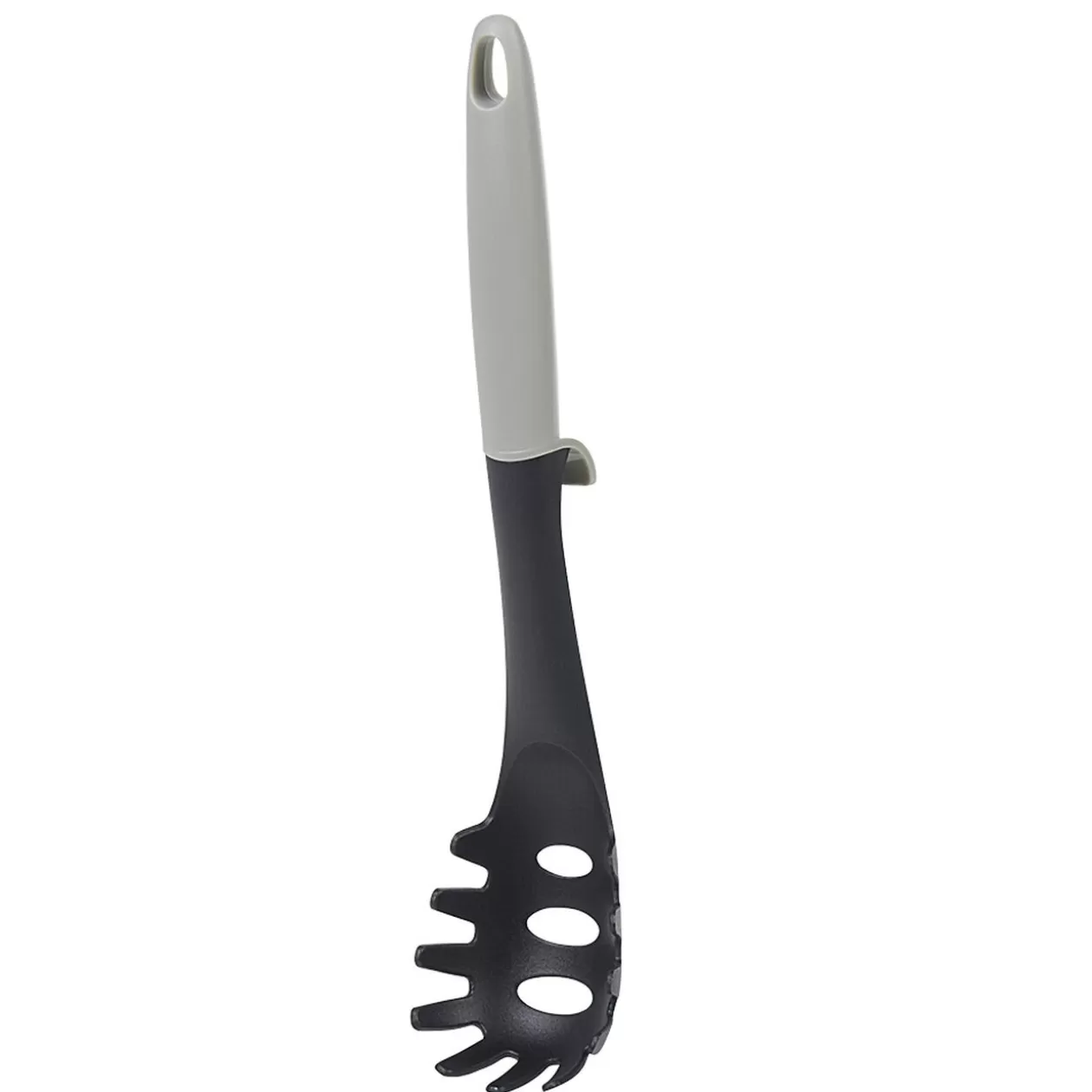 Gifi Cuillère à spaghetti polyamide manche en polypropylène gris noir< Préparation Culinaire