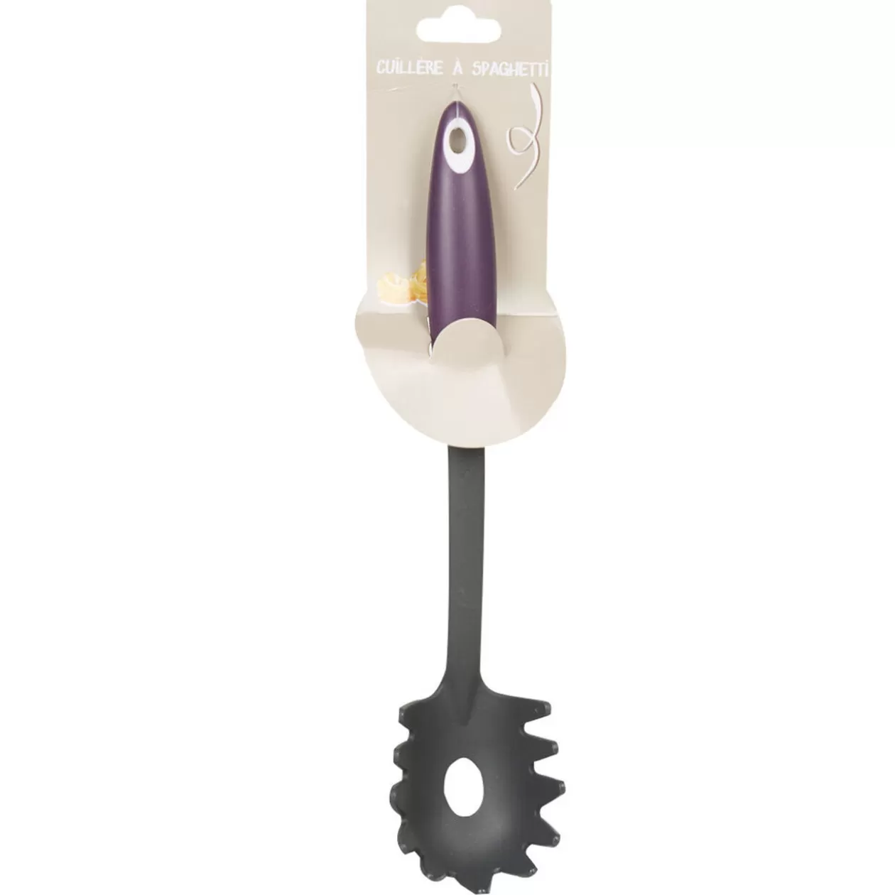 Gifi Cuillère à spaghetti violette et noire< Vaisselle Et Accessoires De Table
