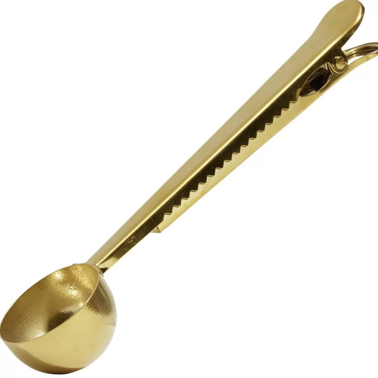 Gifi Cuillère pince sachet en inox doré< Préparation Culinaire