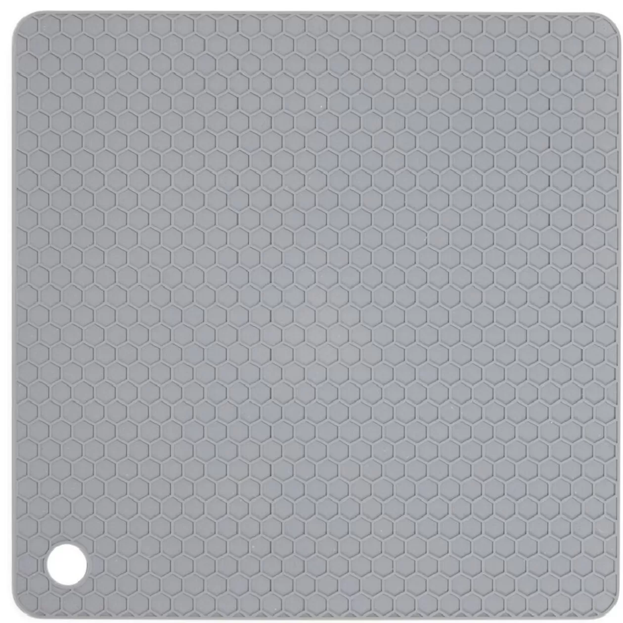 Gifi Dessous de plat carré en silicone 18x18cm - 2 coloris< Vaisselle Et Accessoires De Table