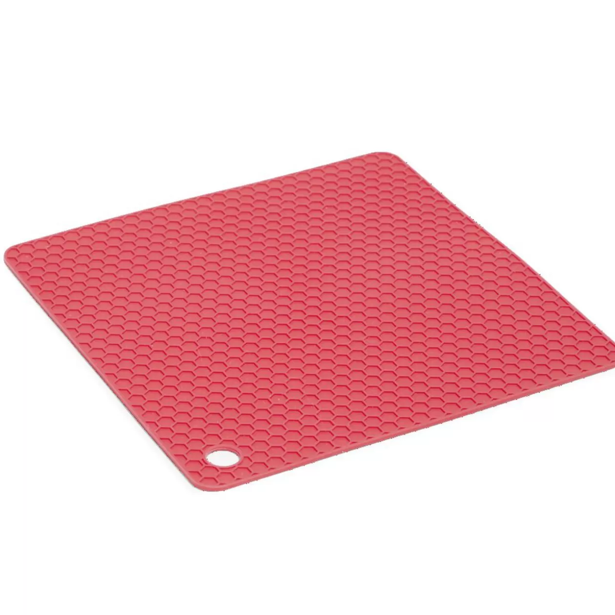 Gifi Dessous de plat carré en silicone 18x18cm - 2 coloris< Vaisselle Et Accessoires De Table