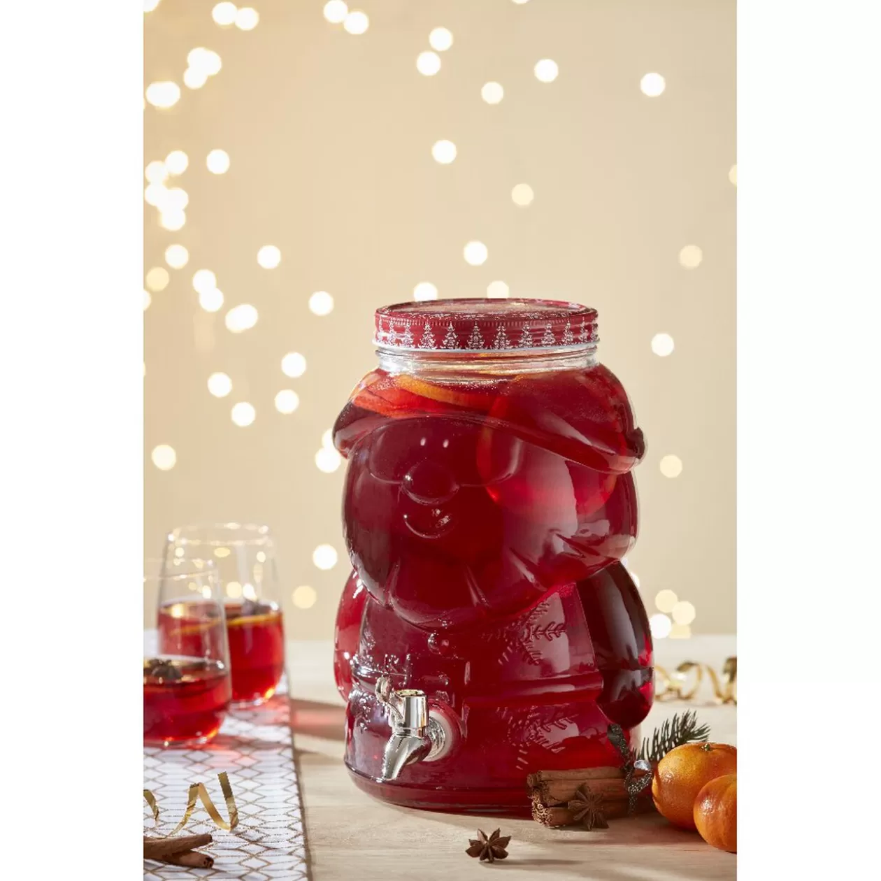 Distributeur de boisson forme Père Noël>Gifi Cheap