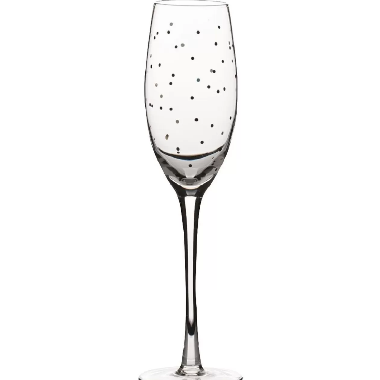 Gifi Flûte à champagne transparent motif pois< Vaisselle Et Accessoires De Table