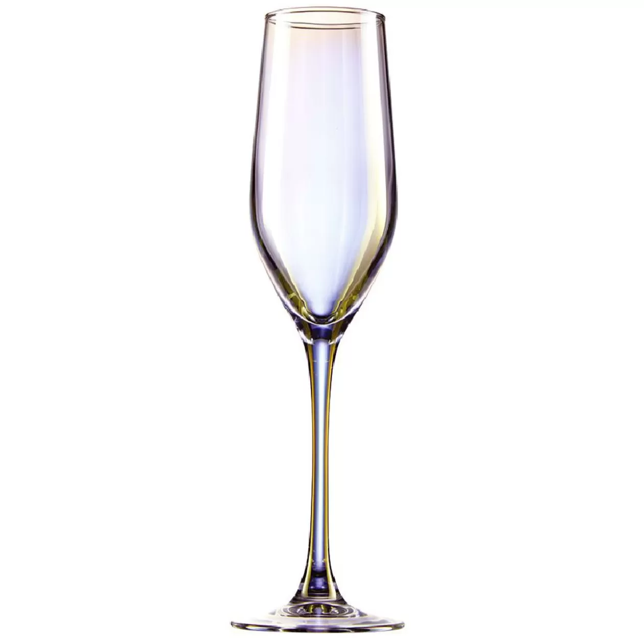 Gifi Flûte en verre Kira dorée 17cL x4< Vaisselle Et Accessoires De Table