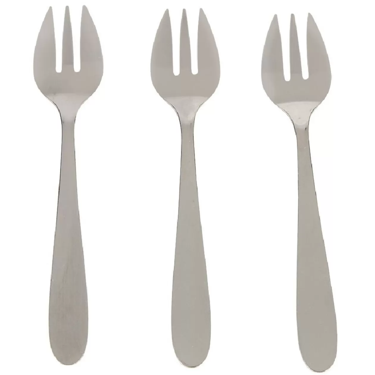 Fourchette à huître en inox x3>Gifi Discount