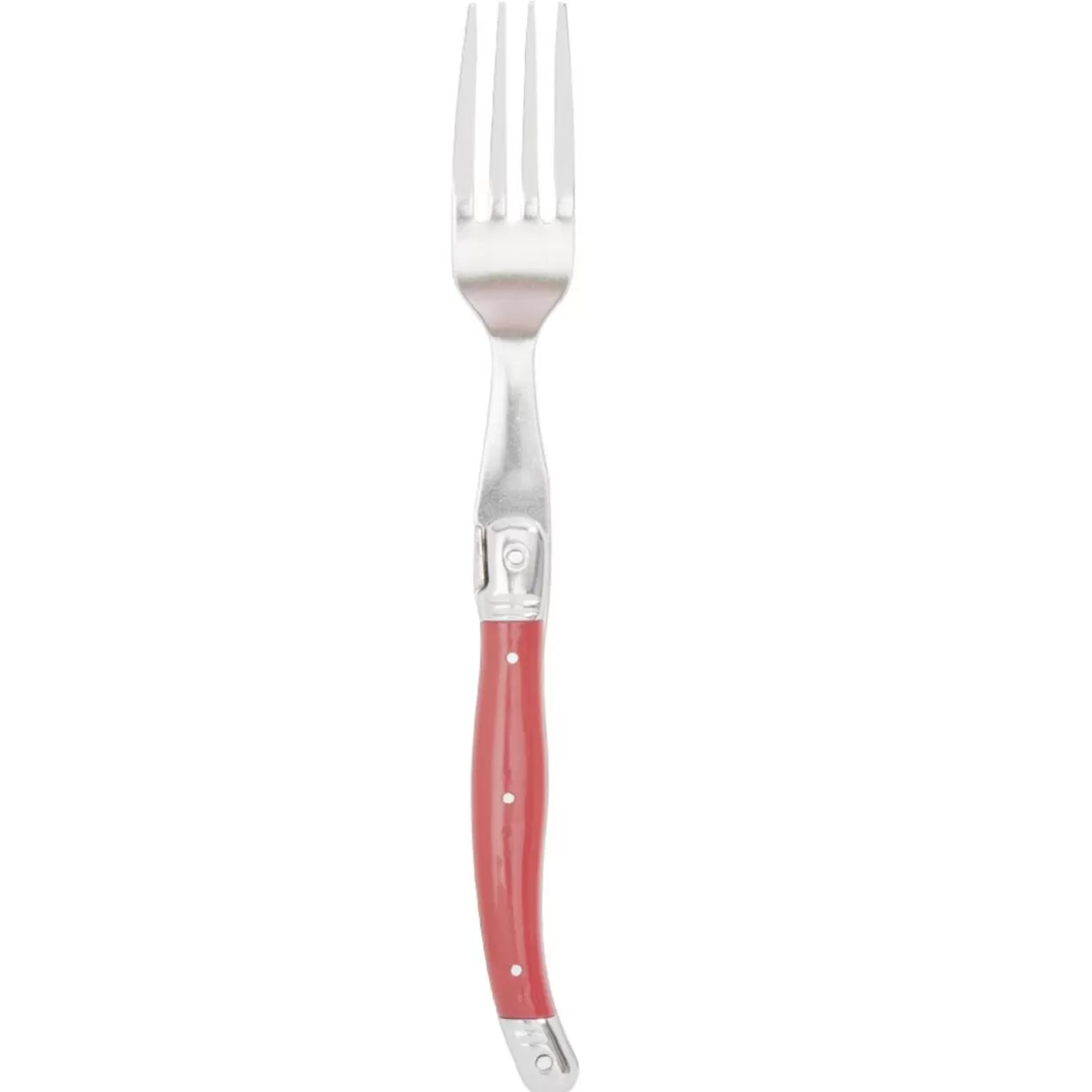 Fourchette inox manche multicolore x6>Gifi Sale