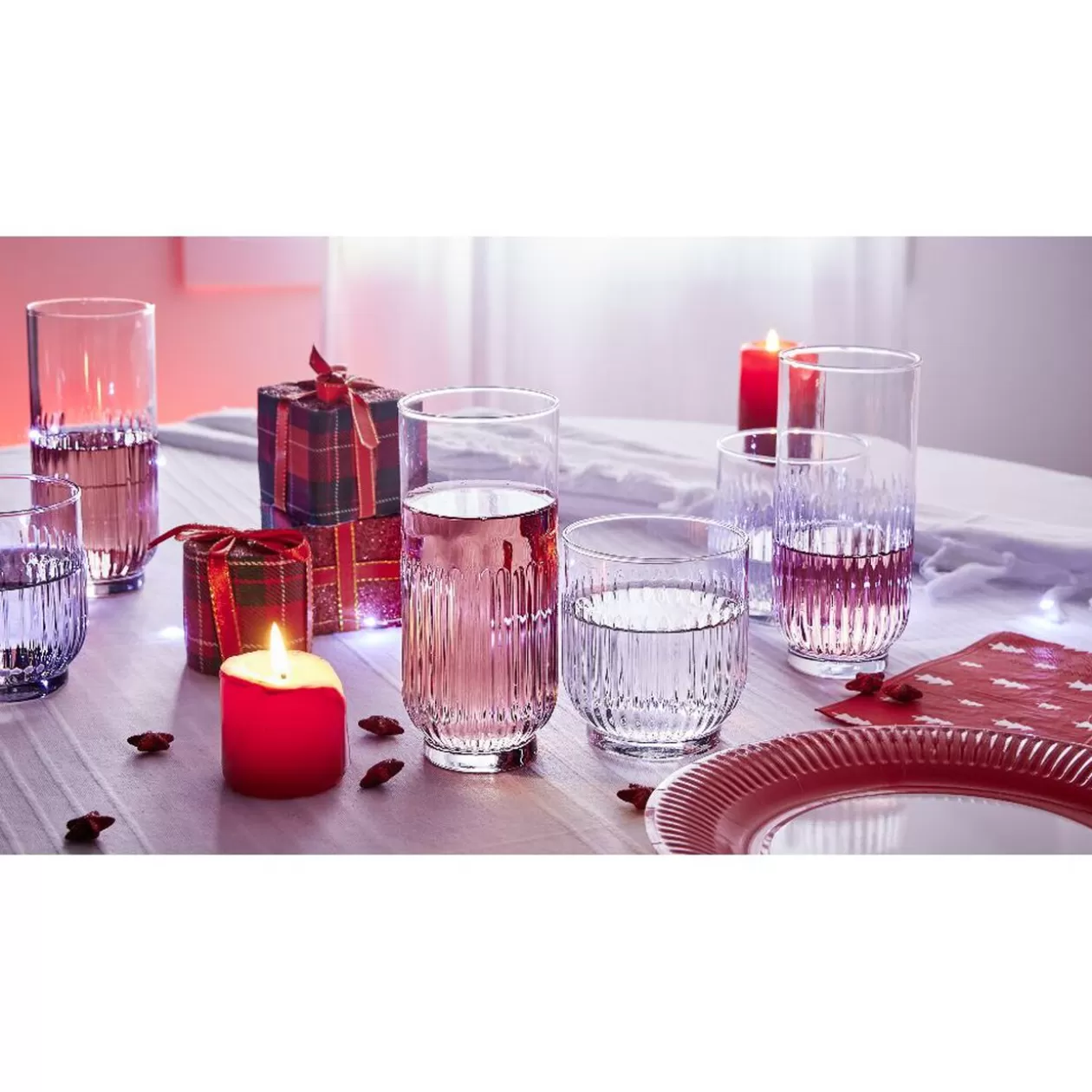 Gobelet bas Tokyo strié 33cl x3>Gifi Cheap