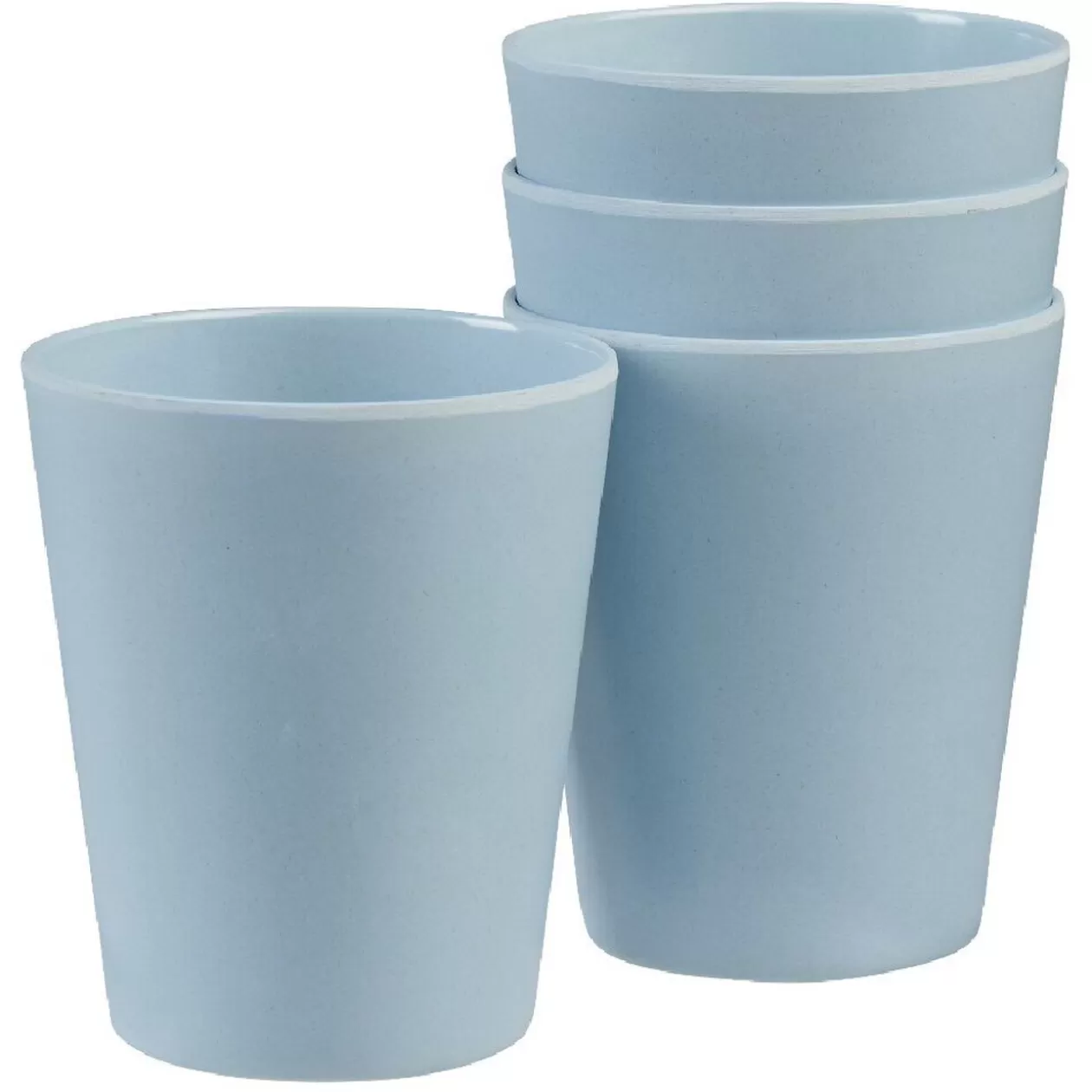 Gobelet bleu en bambou x 4>Gifi Fashion