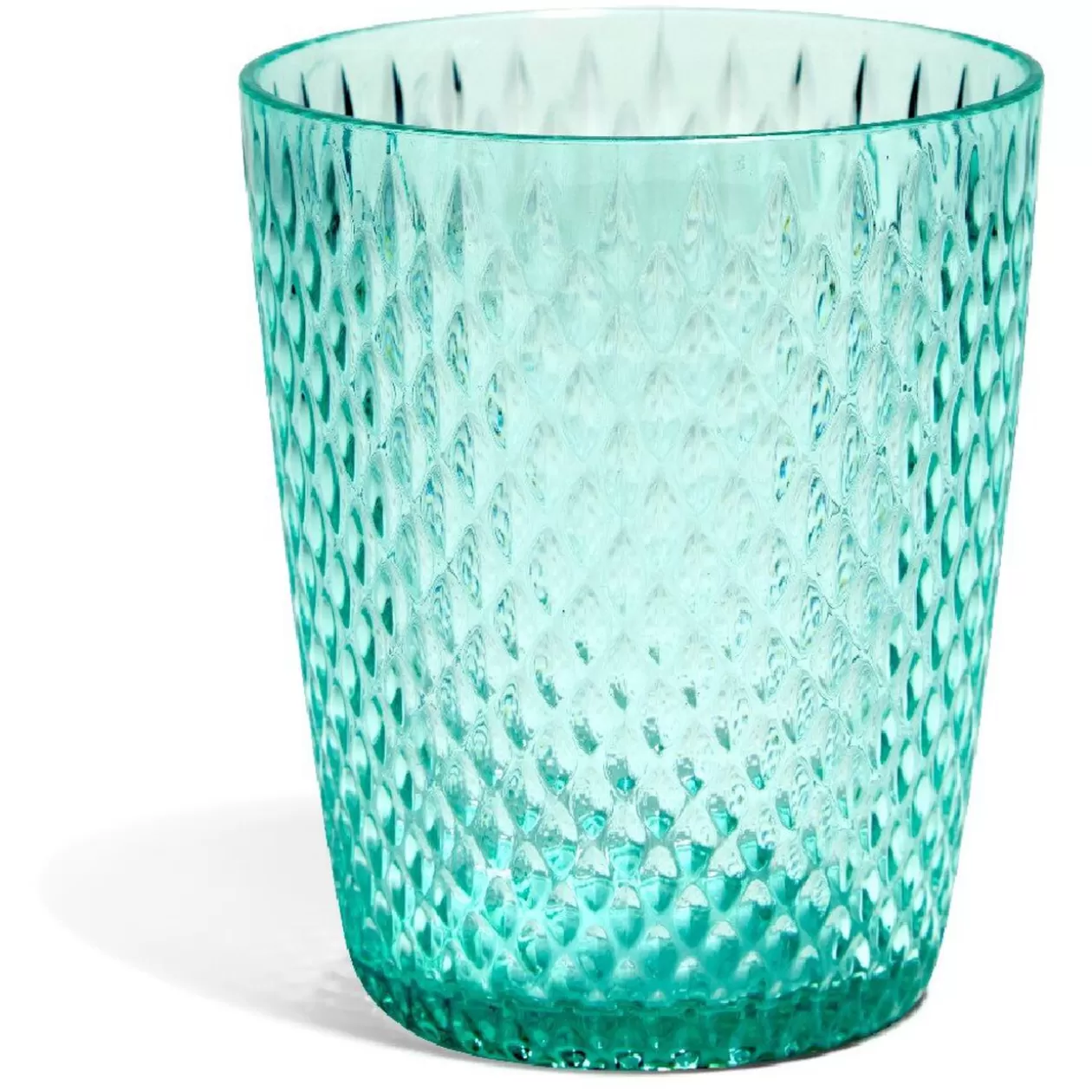 Gobelet en plastique bleu effet martelé>Gifi Clearance