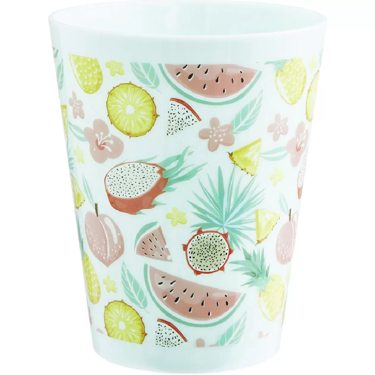 Gobelet en plastique décor fruits exotiques>Gifi Best