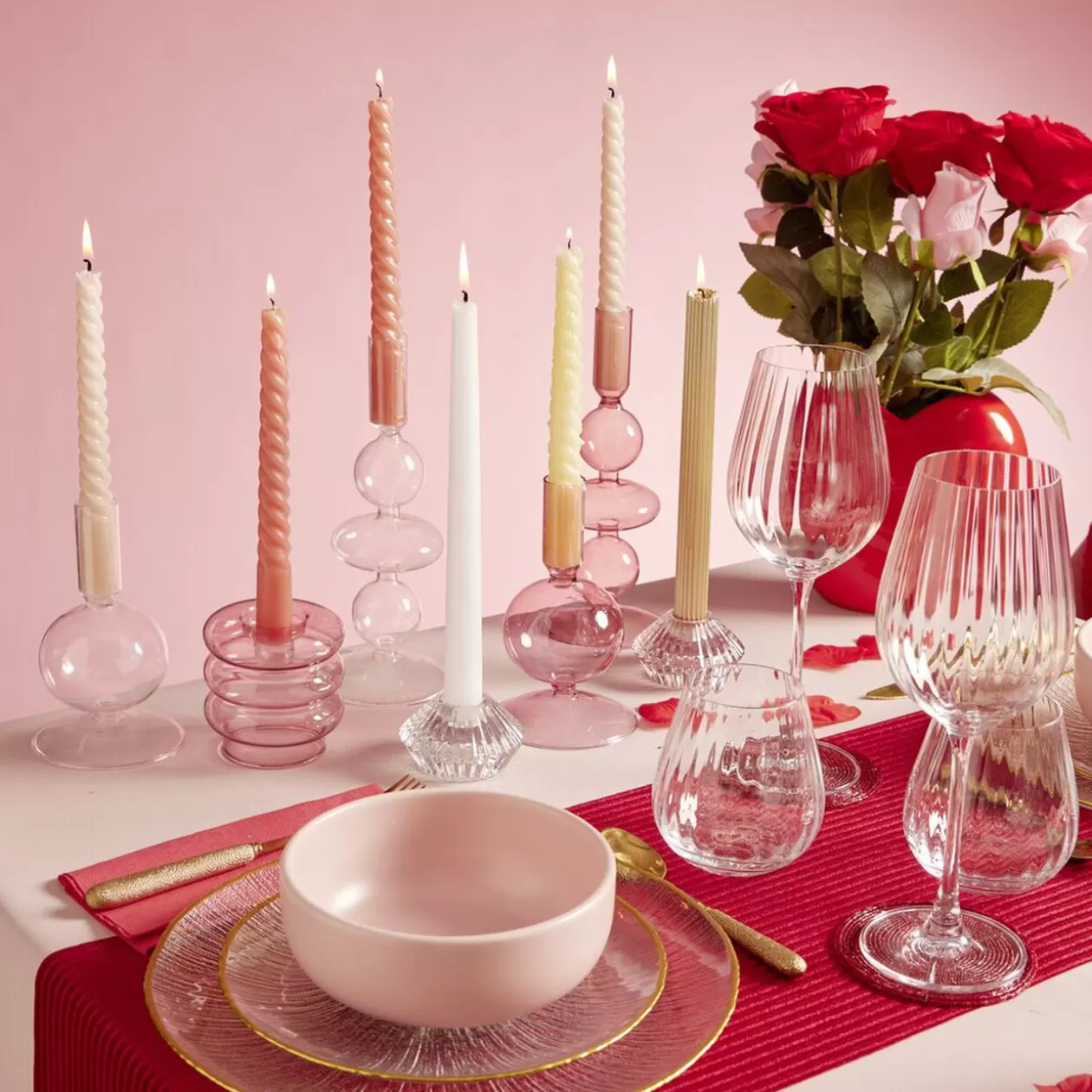 Gobelet en verre avec paille forme cactus ou fraise Ø10xH12,5cm>Gifi Cheap